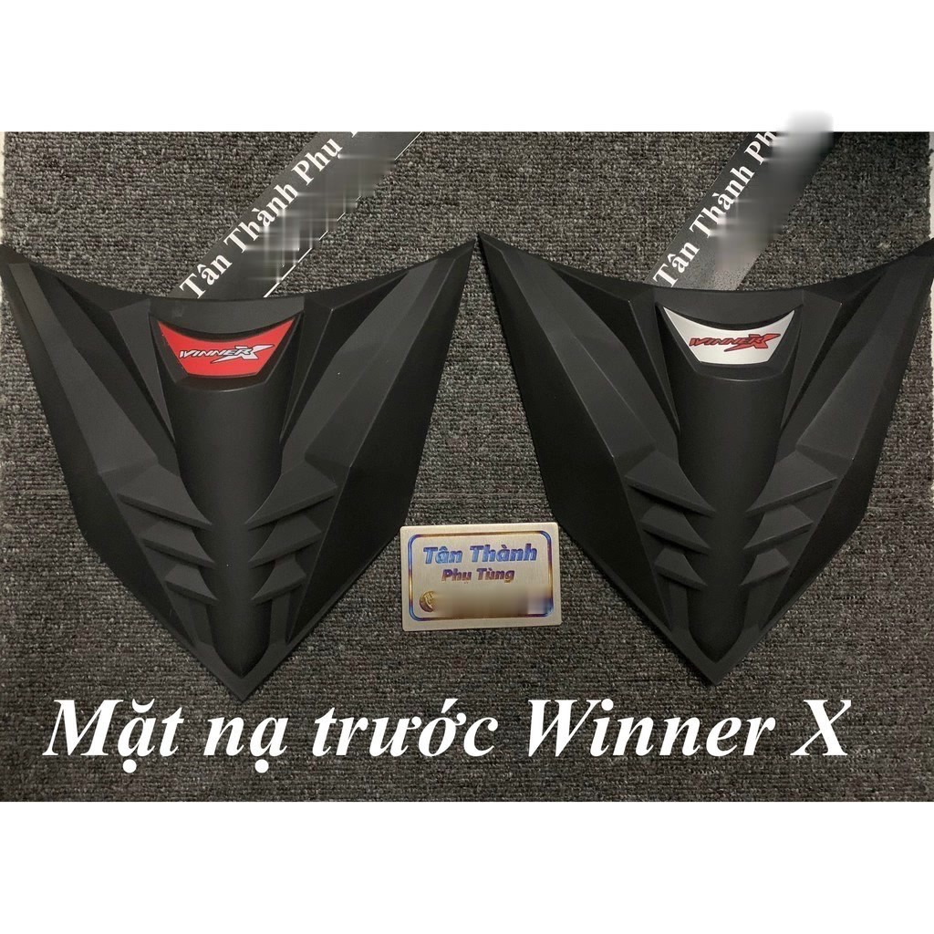 Mặt nạ trước Winner X đen nhám