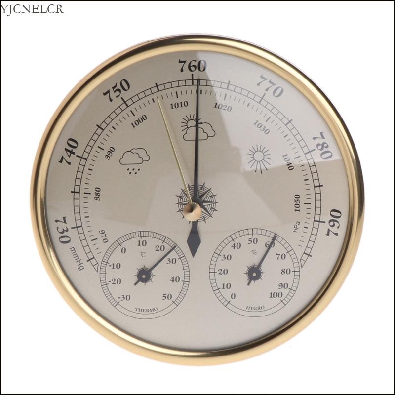 Wall Mounted Household Barometer  Hygrometer Weather Station Hanging
