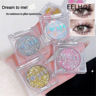  Phấn mắt đơn sắc EELHOE DIKALU cho trẻ em ngày Halloween trang điểm mắt sân khấu không thấm nước lâu trôi lấp lánh nhiều màu sắc phấn mắt 