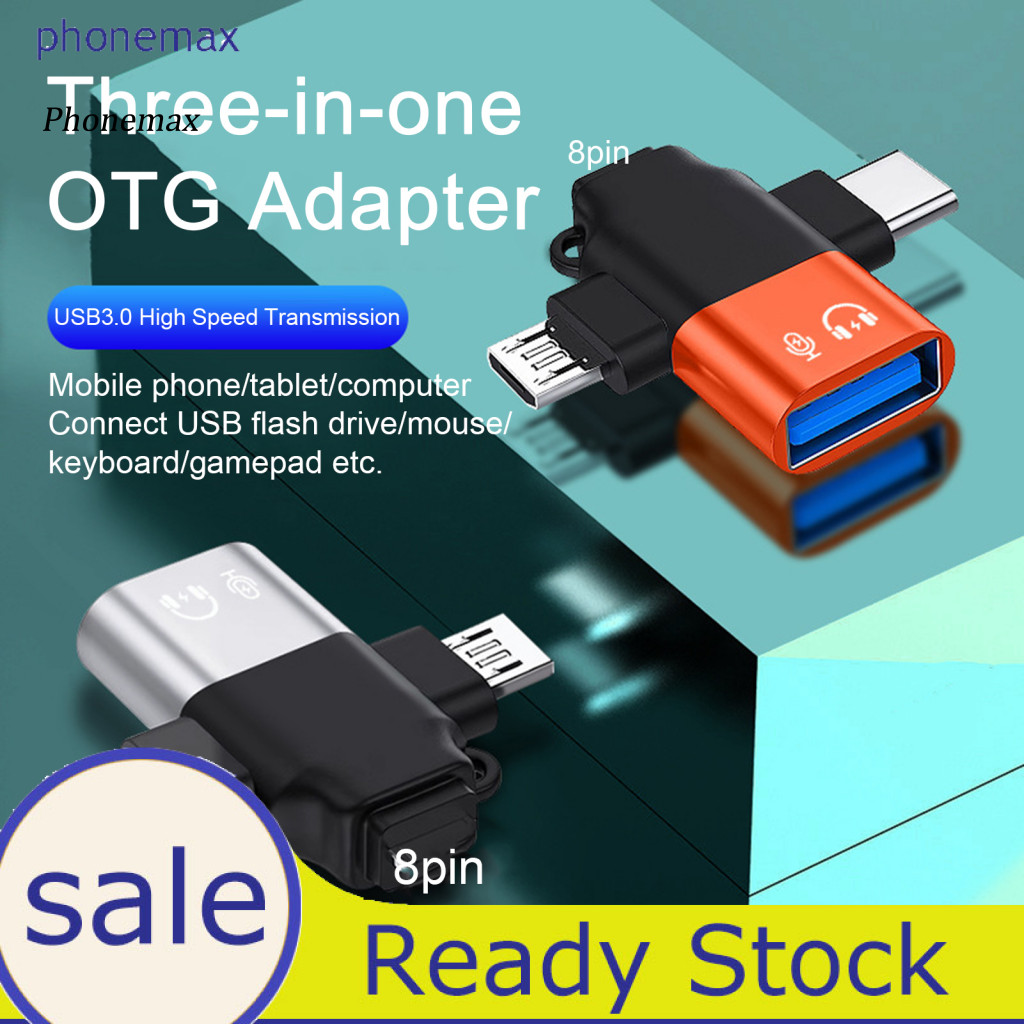Truyền ổn định Otg Adapter Plug Play Otg Adapter Universal Type-c Adapter để sạc nhanh Truyền dữ liệ