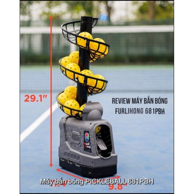 MÁY BẮN BÓNG và PHỤ KIỆN Pickleball Fulihong / Luspeed Chính hãng