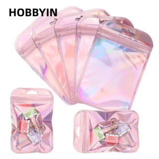  HOBBYIN 50 Túi Zip Tự Dính Trưng Bày Trang Sức 