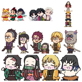 [Bán Chạy] Miếng Dán Anime Demon Slayer Hai Chiều Tranh Treo Tường Trong Nhà Cửa Phòng Tắm Windows Tường Tự Làm Hoạt Hình Dán Xe Hơi