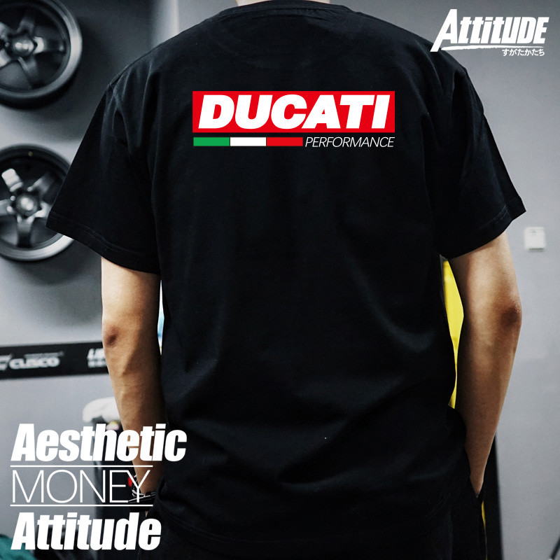 Thái độ Thái độ Thích hợp cho Ducati MOTO GP Factory Team Racing Car Locomotive Motorcycle Rider Áo 