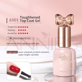 ANNIES Gel Phủ Bóng Cường Lực – Top Coat Bảo Vệ & Siêu Bóng Cho Sơn Gel Móng Tay – Dùng Đèn UV/LED