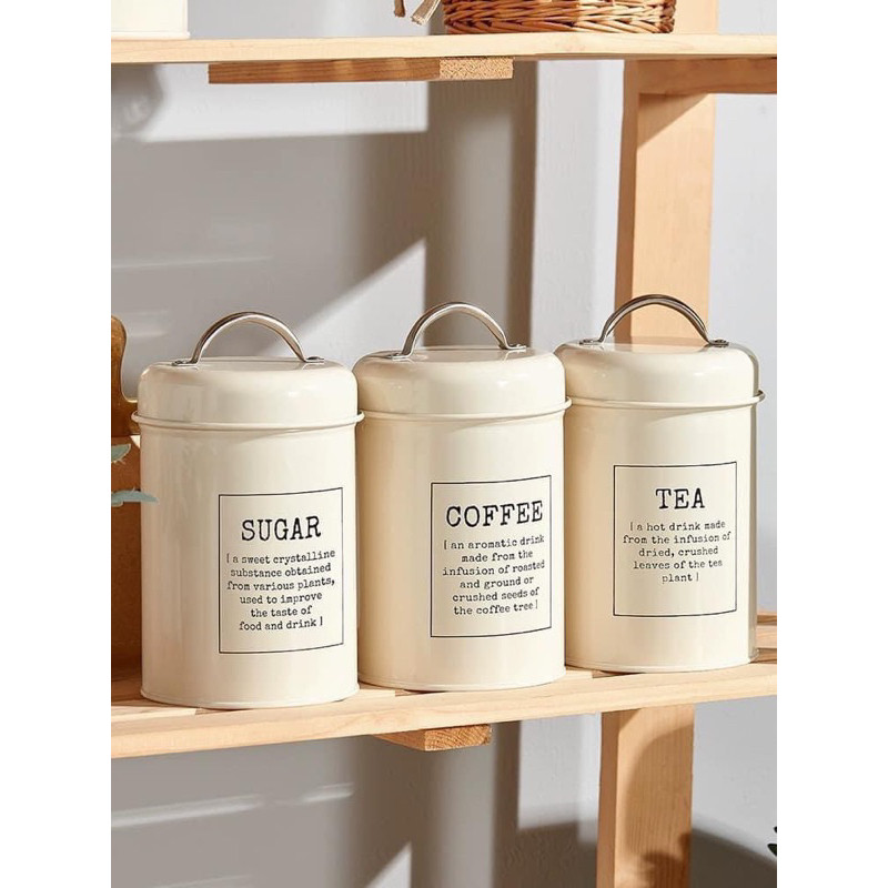 Set 3 hũ đựng đồ khô, set 3 hũ Dona Home Decor