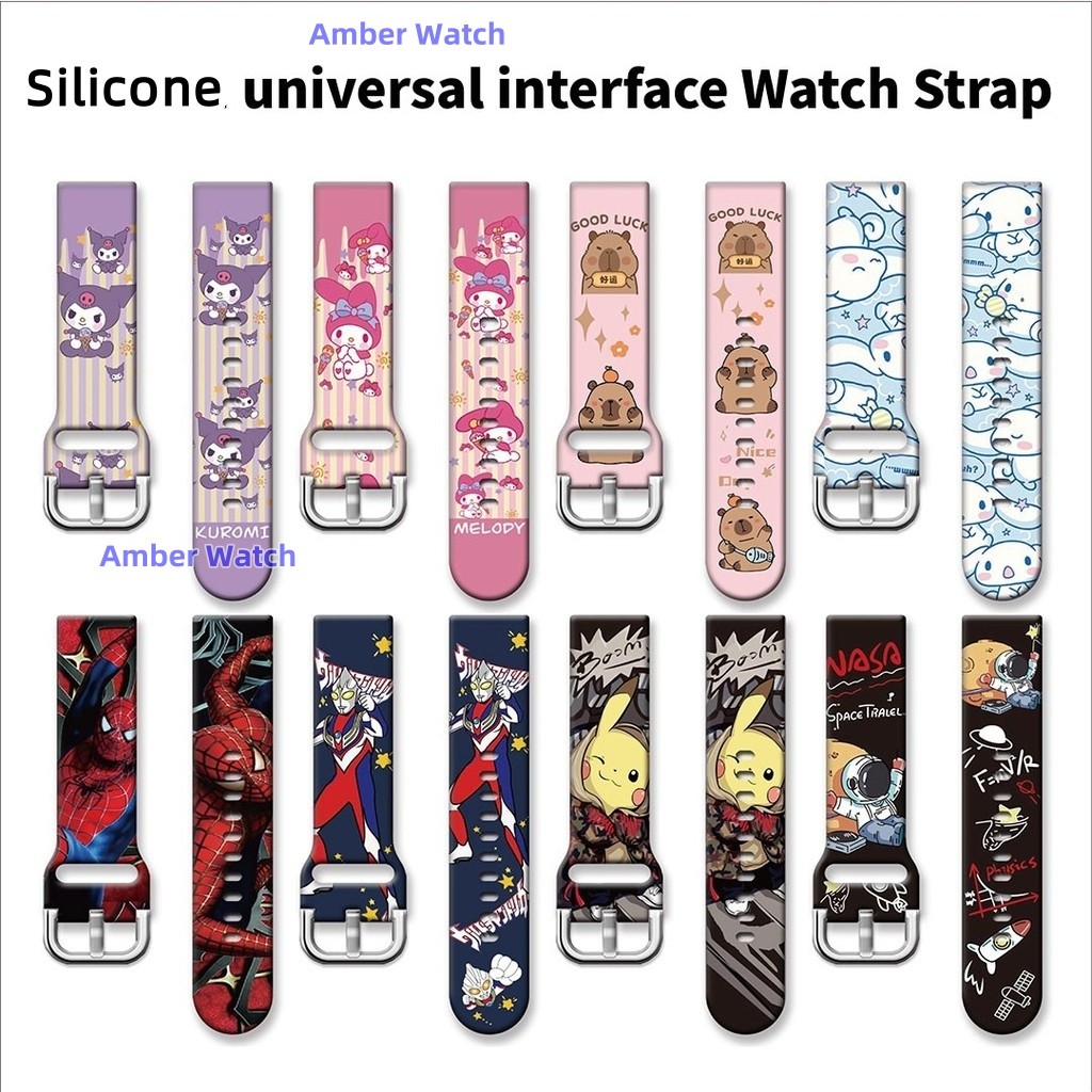 Kuromi Cho em Y36 em Picom P68 Plus Dây Đeo Đồng Hồ Dây Đeo Silicon