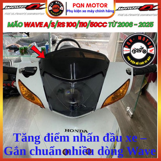 Mão Ốp Đầu Wave Alpha, Wave RS, Future Neo – Nhựa ABS Bền Đẹp, Gắn Chuẩn, Tăng Thẩm Mỹ Cho Xe