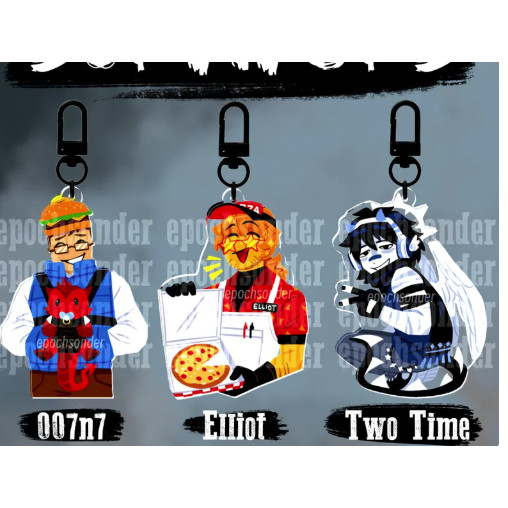 Forsaken Keychain | C00lkidd, Mafioso, 1x1x1x1, 007n7, Two Time, Elliot