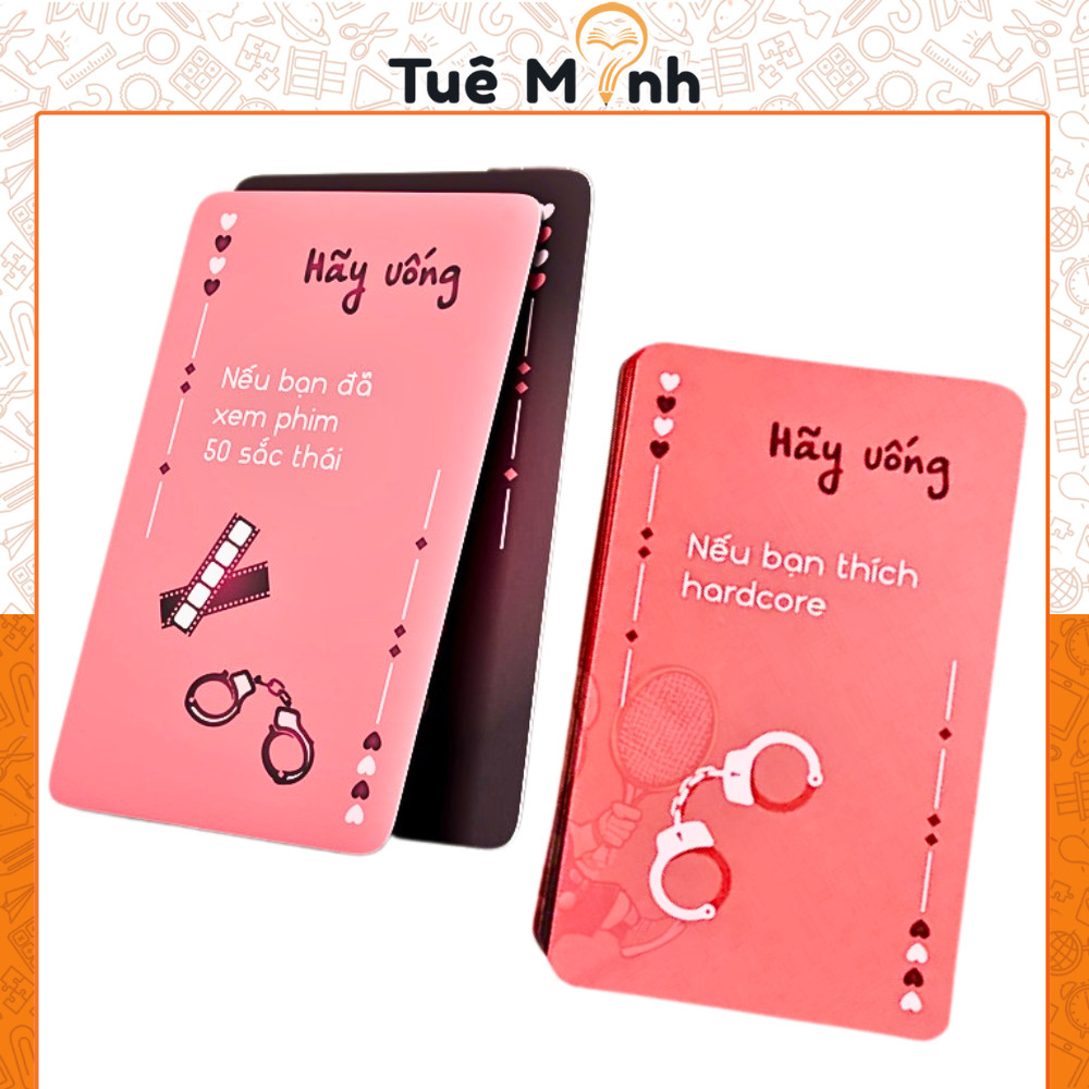 Bộ bài drunk in love khám phá partner boardgame hẹn hò siêu cháy cho các cặp đôi yêu