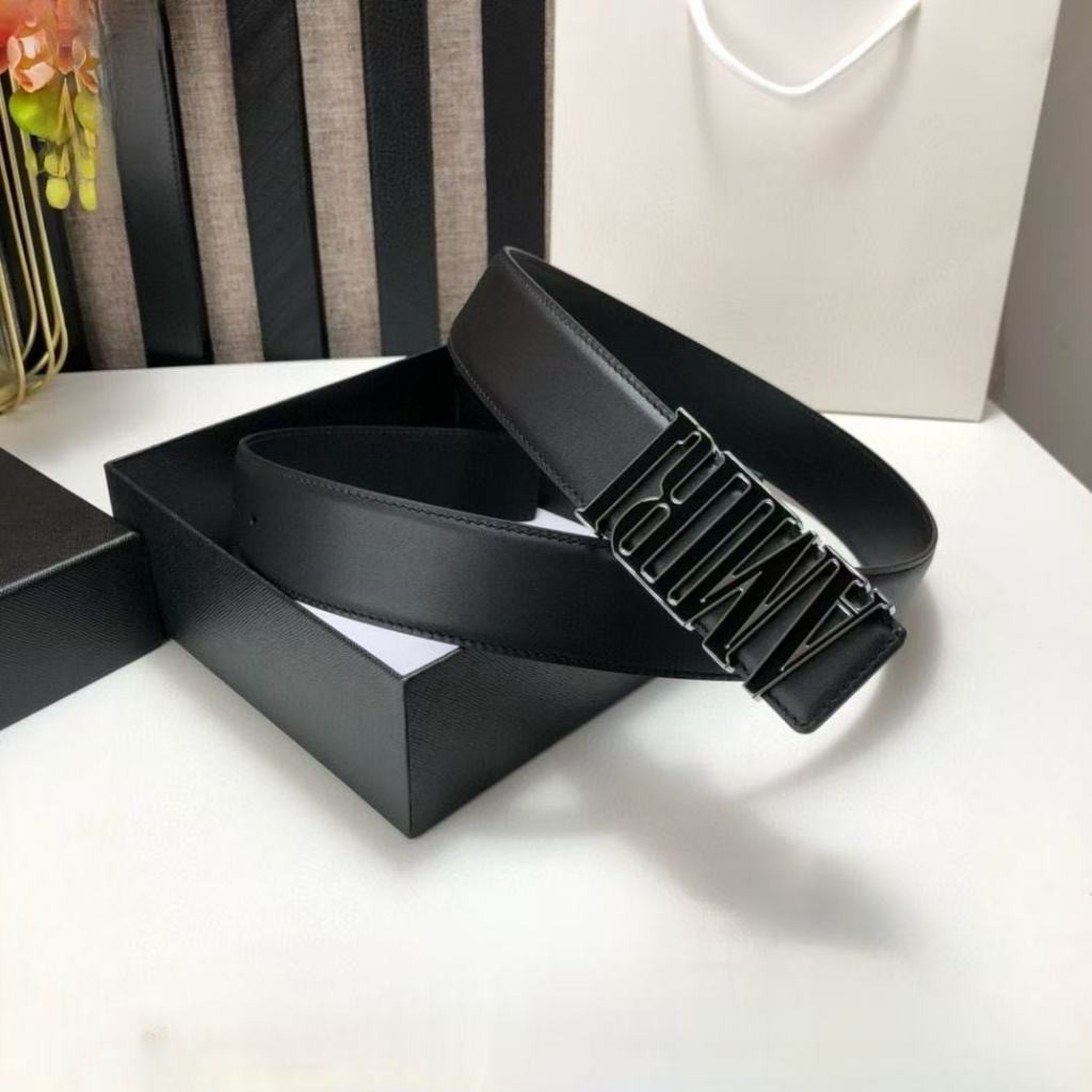 Amiri Da Bò Da Thật Chính Hãng Hai Mặt Quần Jean Thời Trang Hợp Thời Trang
