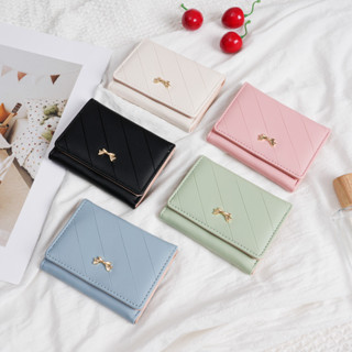  Ví nữ hình bướm ngọt ngào thời trang Hộp đựng thẻ đa chức năng dễ thương có thể gập lại Ví đựng tiền xu 