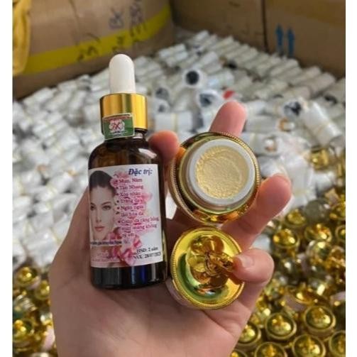 Combo Tái Tạo Da Gia Truyền Giúp Da Căng Bóng Mịn Màng Sạch Nám Mụn Tàn Nhang