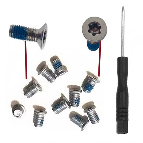 10x Đáy Bao Ốc Vít + Tua Vít Cho Dell Precision M3800 M5510 M5520 M5530 M5540 M5550 Razer Blade Stea