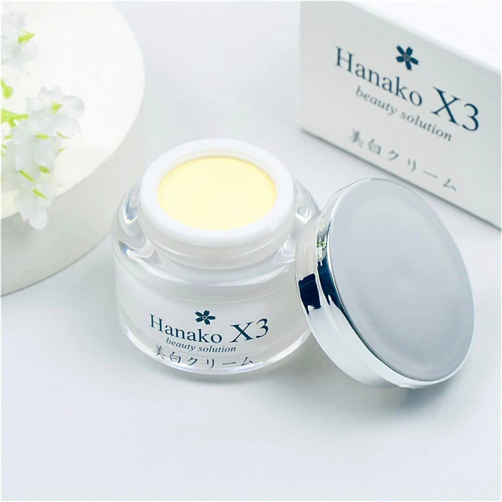 [Sỉ-Rẻ] Kem Face Nhật Bản Hanako X3 - Dưỡng Trắng Da đẹp da tự nhiên – LQ084 [Lẻ-Sỉ]