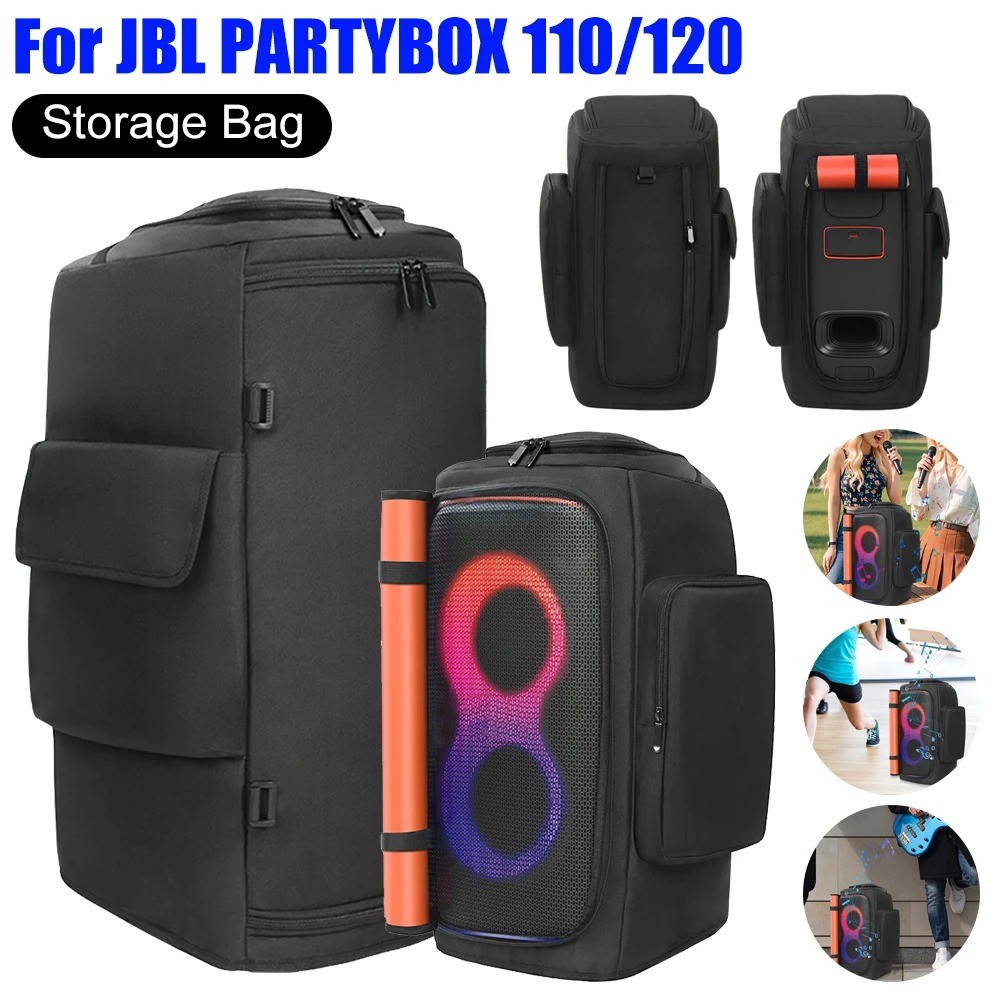 Loa di động Vỏ bụi cho JBL Partybox 110 / JBL Partybox Club 120 Vỏ loa chống nước Túi bảo vệ du lịch