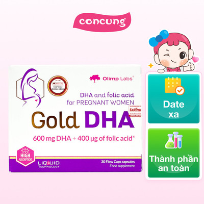 Thực phẩm bảo vệ sức khỏe Gold DHA
