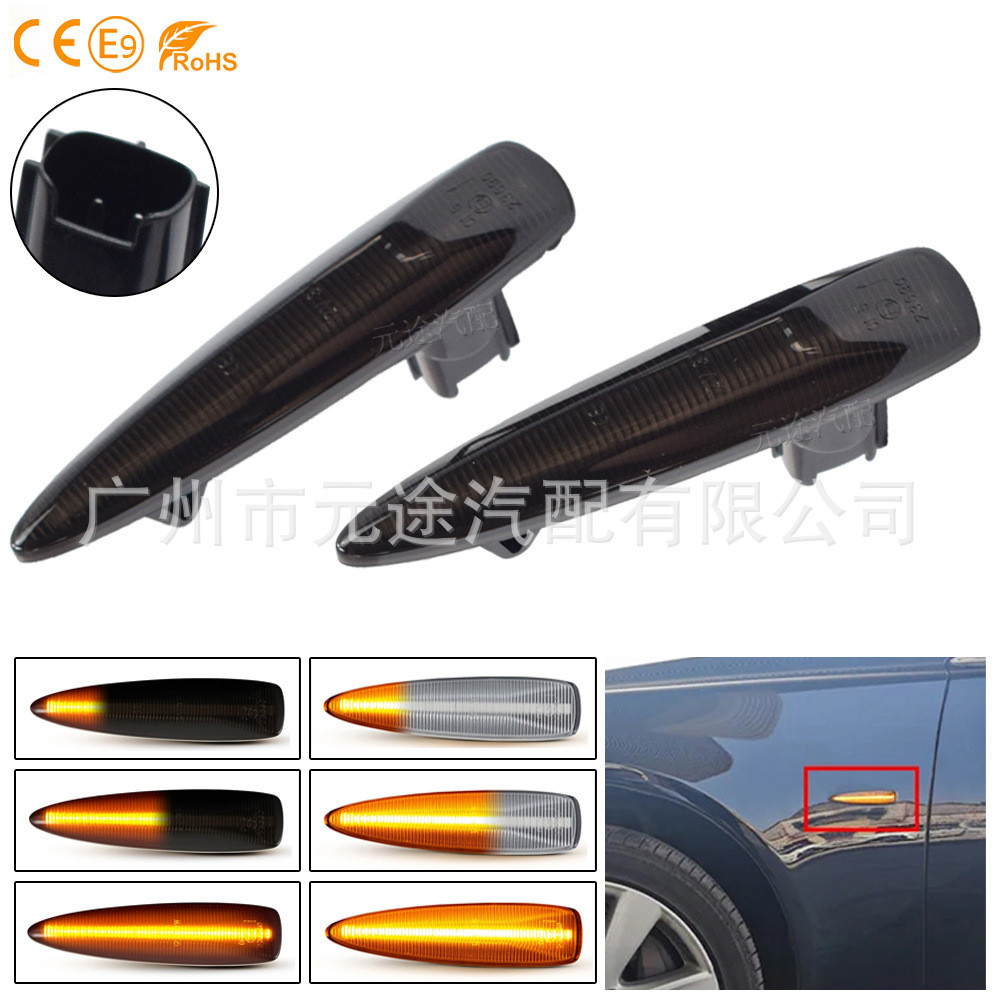 Thích hợp cho Lexus LS460 / LS460L / LS600hL Đèn báo lái nước chạy Fender Side Light