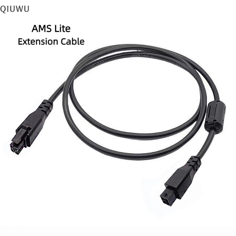 QIUWU Cho Bambu Lab AMS Lite 0.5M / 1M Cáp Nối Dài 4 Chân Cho Bambulab A1 / A1mini 3D Phần Máy In Dâ