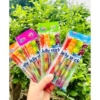 Thạch que trái cây My Candy, gói có 6 que thạch trái cây tuổi thơ