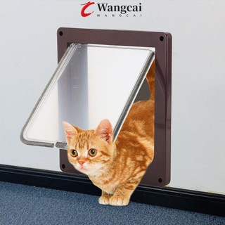 Wangcai cửa ra vào bằng ABS chịu thời tiết dễ lắp đặt cho thú cưng
