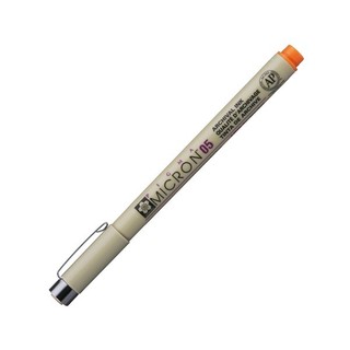Bút đi nét sakura pigma micron 05 - màu cam