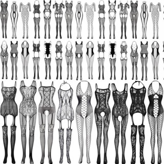 CWEAR.SEXY Tổng Hợp Bộ Body Lưới Sexy Gợi Cảm Một Mảnh [CWEAR.SEXY_ĐỒ NGỦ & NỘI Y CAO CẤP]