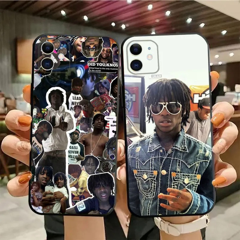 TK-1 Chief Keef Rapper Ốp Điện Thoại iPhone 17,15,14,13,12,11, Pro, Max, Plus, Mini, X, XS, XR, 87,6