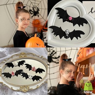 Dơi Cánh Tóc Lớn Đen Kẹp Tóc Mát Ác Quỷ Mắt Barrettes Mũ Đội Đầu Halloween Phụ Kiện Tóc Cho Nữ