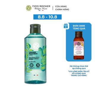 Giấm Xả Tóc Kiềm Dầu Hoa Chùm Ngây Yves Rocher Refresh Vinegar With Moringa Rinsing Lotion 400ml