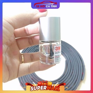 15m Gioăng Cao Su chữ B Tặng kèm 01 Lọ keo 3M trợ dính 10ml
