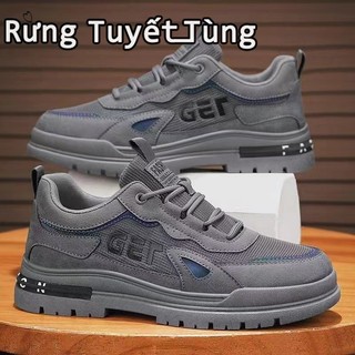 Rừng Tuyết Tùng☘Martens nam, Thoải mái, đế dày, giày lưới, thở, giày công sở, giày đế bệt thông thường