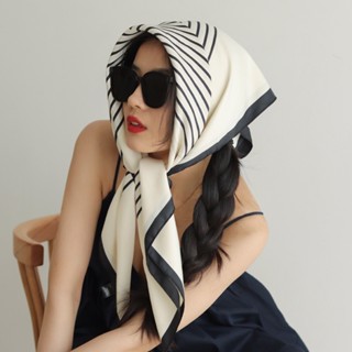 Khăn lụa vuông quàng choàng cổ nữ 90 90x90cm turban bandana trùm đầu đẹp cao cấp làm áo yếm nhiều kiểu dáng AAA iLita