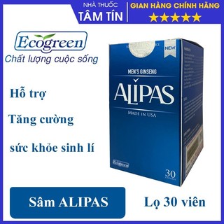 [CHÍNH HÃNG VỚI TEM CÀO CHÍNH HÃNG và TÍCH ĐIỂM THƯỞNG ] Sâm Alipas Platinum