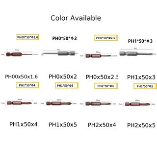 High Performance 1/4 Hex Shank Screwdriver Bit Set for Drill Screwdriver