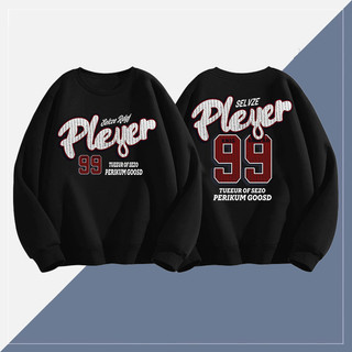  Áo sweater Unisex AIRWALK Đen Dáng Rộng Phong Cách Streetwear In Hình Vintage Trước Sau Tay Dài Cổ Tròn Phù Hợp Nam Nữ Thời Trang Cá Tính-L000017 20240904 