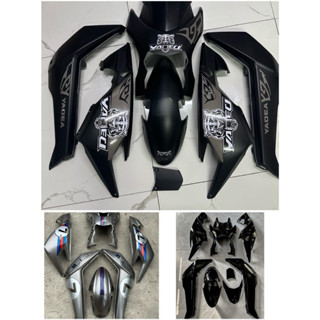 Bộ nhựa 6-7-8 món lắp xe điện Xmen đèn bi cầu (tặng kèm 4 ốc lắp mặt nạ)