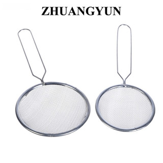 [Ivy] 1 chiếc lưới dầu mỏ bằng thép không gỉ bột sữa đậu nành TỐT