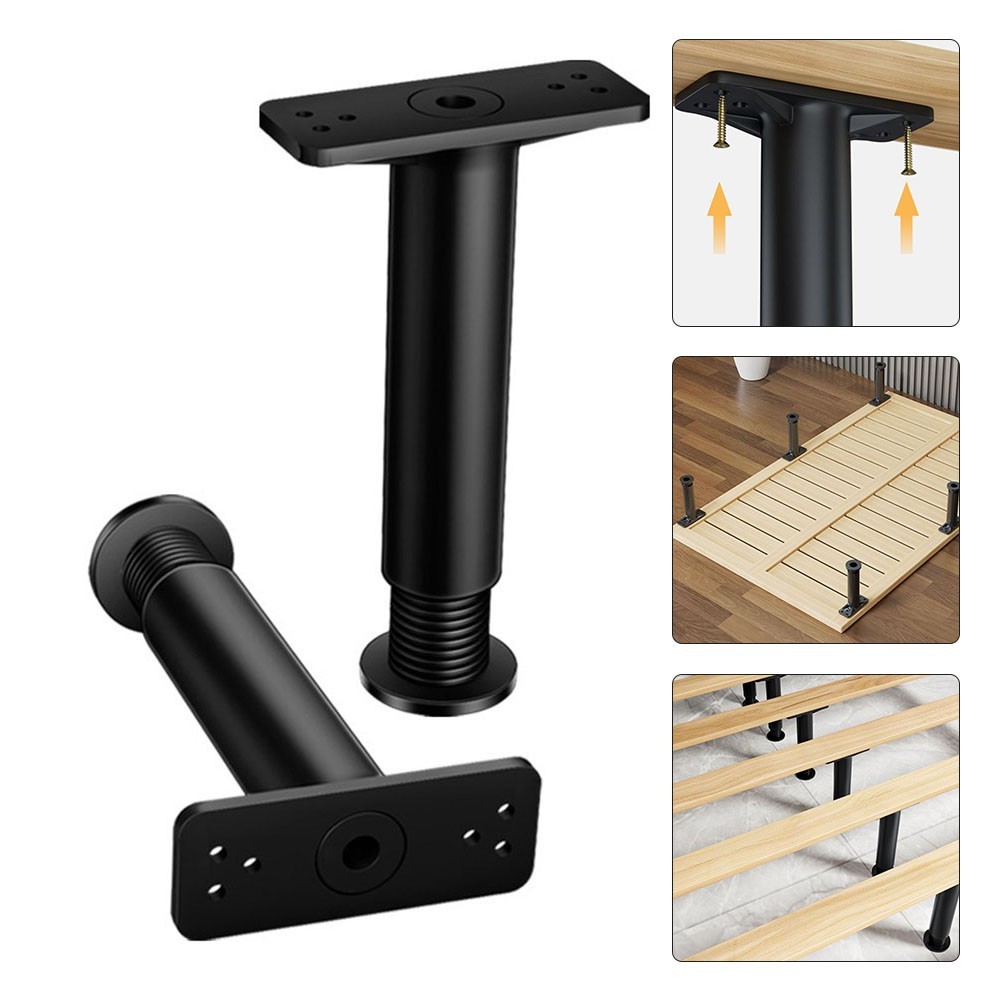 ⭐ READY STOCK ⭐-NEW-Adjustable Height Bed Beam Support Fixer - High Hardness Plastic Steel Material【POWDERS-VN】