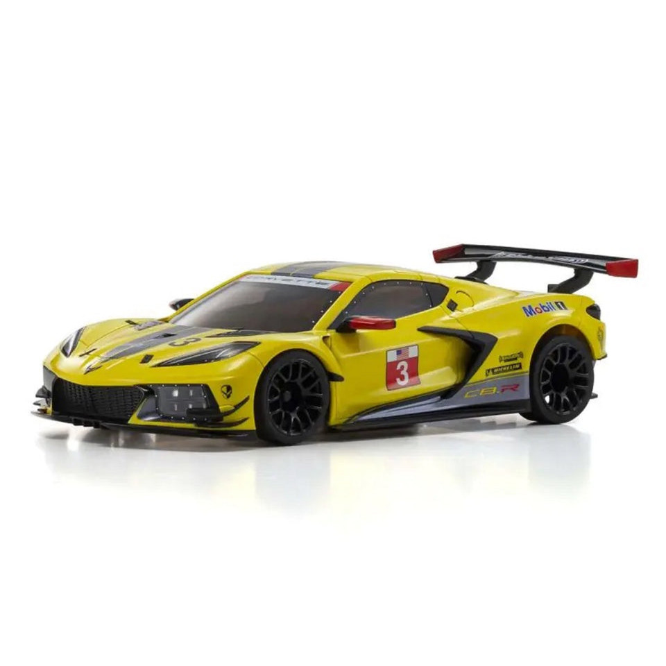 Kyosho Mini-z Body ASC Chevrolet Corvette C8.R Yellow MZP244Y