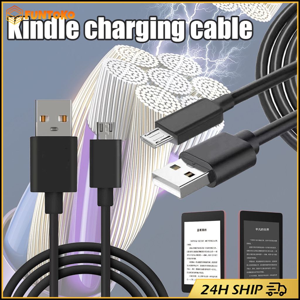Sản phẩm chất lượng kindle paperwhite3 paperwhite4 Cáp sạc Dữ liệu 2in1 Dài 1 mét
