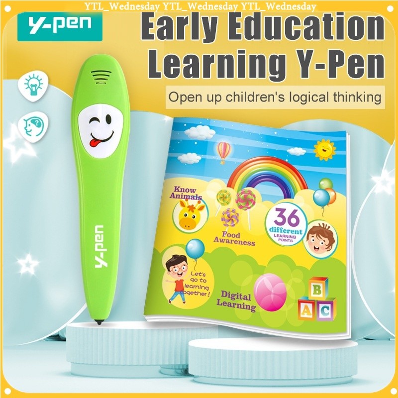 Bút Nói Ytl Thực Hành Thông Minh Sách Tiếng Anh Trẻ Em Để Tăng Cường Đồ Chơi Phát Triển Sách Ebook