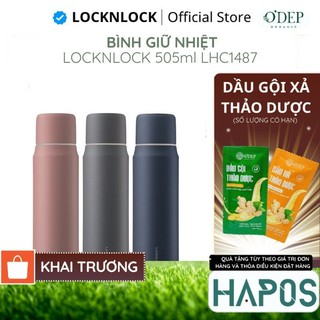  Bình giữ nhiệt 505ml Maman LocknLock Chính hãng giữ nhiệt lâu nắp kín có thể thay thế cốc LHC1487 - HAPOS HOF 