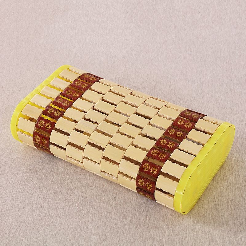 Gối Mahjong rỗng, gối tre, gối mây tre, gối nhà, gối rỗng, gối mát mùa hè Mahjong, gối đặc biệt cho 