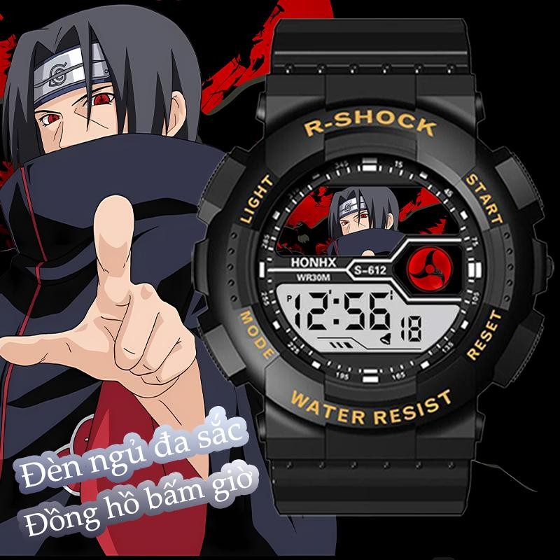 Đồng hồ thể thao điện tử, Itachi Sasuke, Thời trang phong cách mới, chống nước, Thích hợp cho bé trai và bé gái