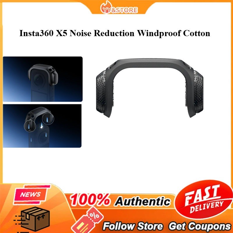 [Bản gốc] Insta360 X5 Giảm tiếng ồn Phụ kiện máy ảnh Insta360 X5 Cotton chống gió