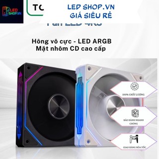  Fan vô cực  Quạt tản nhiệt 4RS Fan Led ARGB vô cực - Phiên bản gió thổi xuôi và thổi ngược 