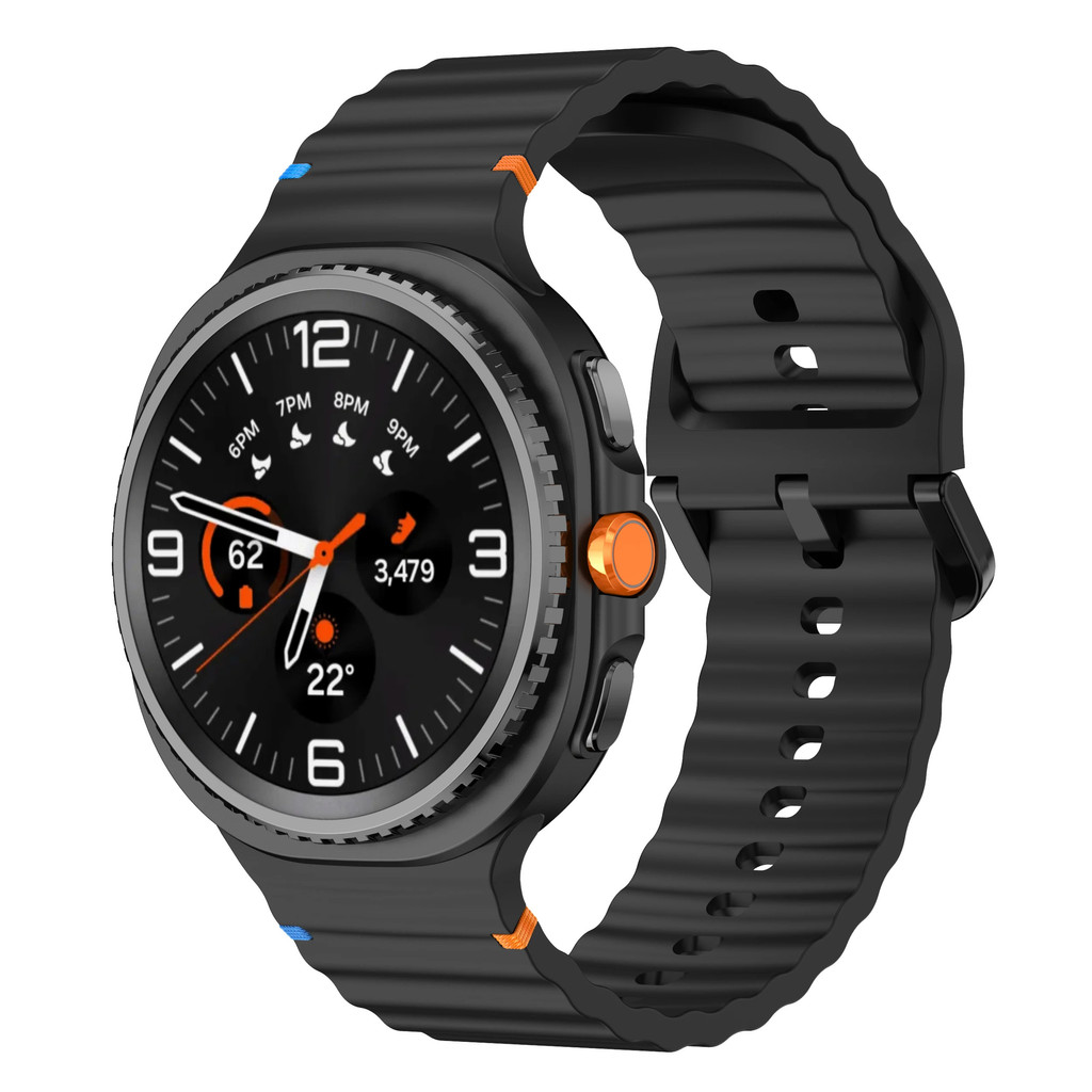 Dây Silicon Cho Samsung Galaxy Watch 8 Dây Đeo Phụ Kiện Đồng Hồ Thông Minh Vòng Tay Cao Su Cho Samsu