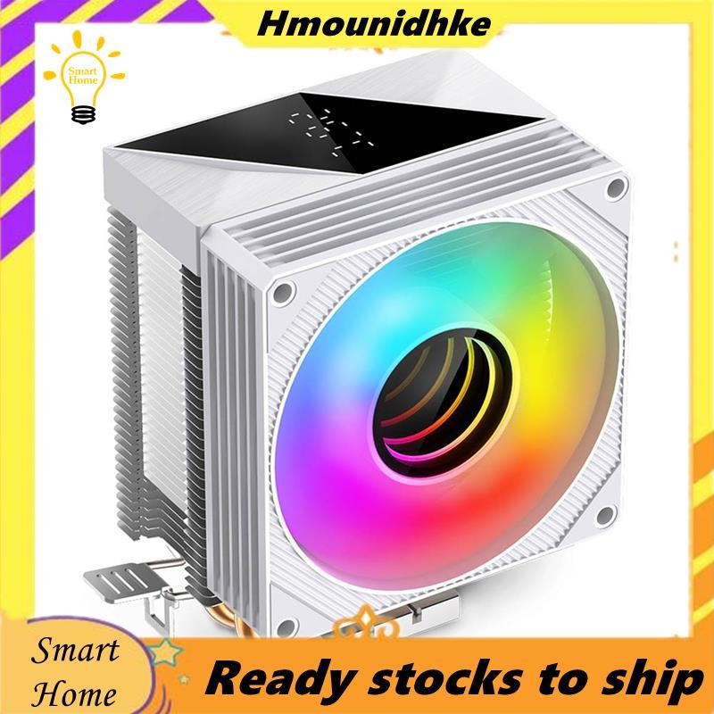 KF200 CPU Cooler ARGB Quạt yên tĩnh 2 Ống nhiệt Bộ tản nhiệt không khí cho LGA1700 1200 115X AM4 AM5