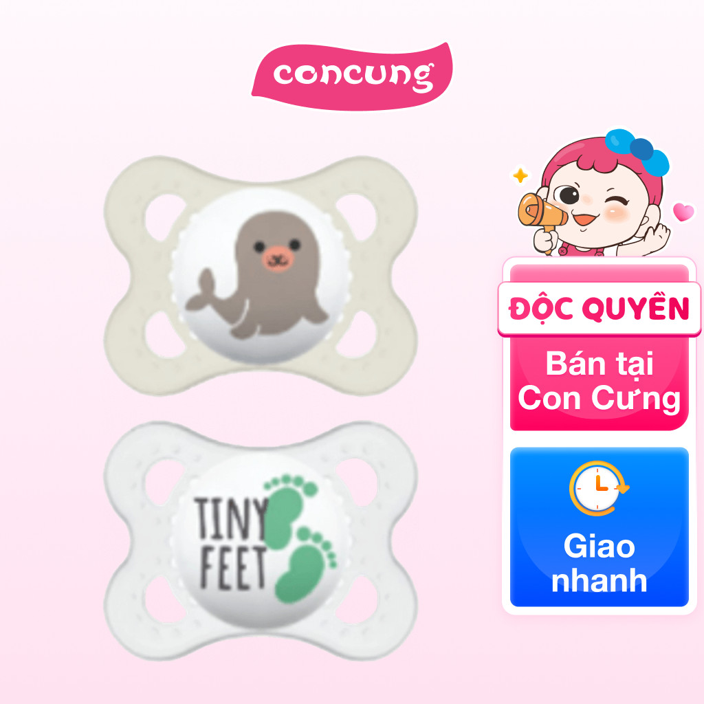 Ty ngậm Mam Original 2-6m (unisex) (2 cái/set)